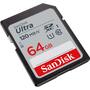 Карта памяти SanDisk 64GB SDXC class 10 Ultra (SDSDUN4-064G-GN6IN) - 1