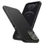 Чехол для моб. телефона Spigen iPhone 12 Pro Max Case Liquid Air, Matte Black (ACS01617) - 7