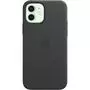 Чехол для моб. телефона Apple iPhone 12 | 12 Pro Leather Case with MagSafe - Black (MHKG3ZE/A) - 1