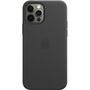 Чехол для моб. телефона Apple iPhone 12 | 12 Pro Leather Case with MagSafe - Black (MHKG3ZE/A) - 2