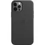 Чехол для моб. телефона Apple iPhone 12 | 12 Pro Leather Case with MagSafe - Black (MHKG3ZE/A) - 2