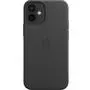 Чехол для моб. телефона Apple iPhone 12 mini Leather Case with MagSafe - Black (MHKA3ZE/A) - 4