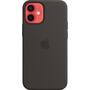 Чехол для моб. телефона Apple iPhone 12 mini Silicone Case with MagSafe - Black (MHKX3ZE/A) - 2