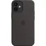 Чехол для моб. телефона Apple iPhone 12 mini Silicone Case with MagSafe - Black (MHKX3ZE/A) - 4