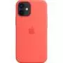 Чехол для моб. телефона Apple iPhone 12 mini Silicone Case with MagSafe - Pink Citrus (MHKP3ZE/A) - 4