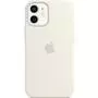 Чехол для моб. телефона Apple iPhone 12 mini Silicone Case with MagSafe - White (MHKV3ZE/A) - 3