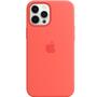 Чехол для моб. телефона Apple iPhone 12 Pro Max Silicone Case with MagSafe - Pink Citrus (MHL93ZE/A) - 3