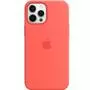 Чехол для моб. телефона Apple iPhone 12 Pro Max Silicone Case with MagSafe - Pink Citrus (MHL93ZE/A) - 3