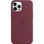 Чехол для моб. телефона Apple iPhone 12 Pro Max Silicone Case with MagSafe - Plum (MHLA3ZE/A) - 3