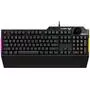 Клавиатура ASUS TUF Gaming K1 USB Black Ru (90MP01X0-BKRA00) - 1