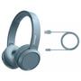 Наушники Philips Bluetooth headpohones TAH4205 Wireless Mic Blue (TAH4205BL/00) - 6