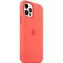 Чехол для моб. телефона Apple iPhone 12 | 12 Pro Silicone Case with MagSafe - Pink Citrus (MHL03ZE/A) - 3