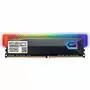 Модуль памяти для компьютера DDR4 16GB (2x8GB) 3600 MHz Orion RGB Titanium Gray Geil (GOSG416GB3600C18BDC) - 1