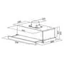 Вытяжка кухонная Pyramida TLX2-50 BR - 8