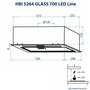 Вытяжка кухонная Minola HBI 5264 BL GLASS 700 LED Line - 8