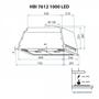 Вытяжка кухонная Minola HBI 7612 I 1000 LED - 8