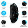 Мышка Logitech G903 Lightspeed HERO 16K sensor Black (910-005672) - 6