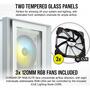 Корпус Corsair iCUE 4000X RGB Tempered Glass White (CC-9011205-WW) - 6