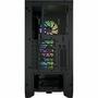 Корпус Corsair iCUE 4000X RGB Tempered Glass Black (CC-9011204-WW) - 3