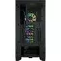 Корпус Corsair iCUE 4000X RGB Tempered Glass Black (CC-9011204-WW) - 3