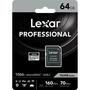 Карта памяти Lexar 64GB microSDXC class 10 UHS-I 1066x Silver (LMS1066064G-BNANG) - 2