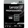 Карта памяти Lexar 64GB microSDXC class 10 UHS-I 1066x Silver (LMS1066064G-BNANG) - 2