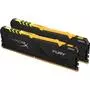 Модуль памяти для компьютера DDR4 32GB (2x16GB) 3600 MHz HyperX Fury RGB Kingston Fury (ex.HyperX) (HX436C18FB4AK2/32) - 1