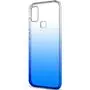 Чехол для моб. телефона MakeFuture Samsung M51 Gradient (Clear TPU) Blue (MCG-SM51BL) - 1
