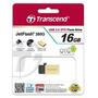 USB флеш накопитель Transcend JetFlash 380G (TS16GJF380G) - 4