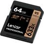 Карта памяти Lexar 64GB SDXC class 10 UHS-I U3 V30 633x Professional (LSD64GCB633) - 3