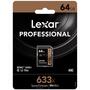 Карта памяти Lexar 64GB SDXC class 10 UHS-I U3 V30 633x Professional (LSD64GCB633) - 4