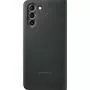 Чехол для моб. телефона Samsung Smart Clear View Cover Samsung Galaxy S21 Black (EF-ZG991CBEGRU) - 1