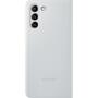 Чехол для моб. телефона Samsung Smart Clear View Cover Samsung Galaxy S21 Light Gray (EF-ZG991CJEGRU) - 1