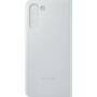 Чехол для моб. телефона Samsung Smart Clear View Cover Samsung Galaxy S21 Light Gray (EF-ZG991CJEGRU) - 2