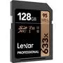 Карта памяти Lexar 128GB SDXC class 10 UHS-I U3 V30 633x Professional (LSD128CB633) - 1