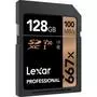Карта памяти Lexar 128GB SDXC class 10 UHS-I U3 V30 667x Professional (LSD128B667) - 1