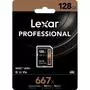 Карта памяти Lexar 128GB SDXC class 10 UHS-I U3 V30 667x Professional (LSD128B667) - 2