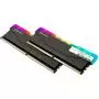 Модуль памяти для компьютера DDR4 32GB (2x16GB) 3600 MHz RGB X2 Series Black eXceleram (ERX2B432369CD) - 1