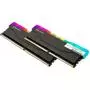 Модуль памяти для компьютера DDR4 32GB (2x16GB) 3000 MHz RGB X2 Series Black eXceleram (ERX2B432306CD) - 1