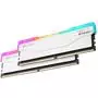 Модуль памяти для компьютера DDR4 16GB (2x8GB) 3200 MHz RGB X2 Series White eXceleram (ERX2W416326AD) - 1