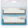 Модуль памяти для компьютера DDR4 16GB (2x8GB) 2666 MHz RGB X2 Series White eXceleram (ERX2W416269AD) - 2