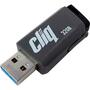 USB флеш накопитель Patriot 32GB ST-Lifestyle Cliq Grey USB 3.1 (PSF32GCL3USB) - 2