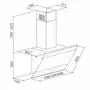 Вытяжка кухонная Eleyus Focus 1000 50 BL - 10