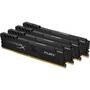 Модуль памяти для компьютера DDR4 64GB (4x16GB) 3466 MHz Fury Black Kingston Fury (ex.HyperX) (HX434C17FB4K4/64) - 1