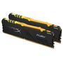 Модуль памяти для компьютера DDR4 32GB (2x16GB) 3466 MHz HyperX Fury RGB Kingston Fury (ex.HyperX) (HX434C17FB4AK2/32) - 1