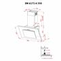 Вытяжка кухонная Perfelli DN 6171 A 550 BL - 8