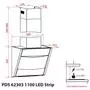 Вытяжка кухонная Weilor PDS 62303 BL 1100 LS Motion - 3