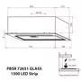 Вытяжка кухонная Weilor PBSR 72651 GLASS BL 1300 LED Strip - 3