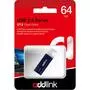 USB флеш накопитель AddLink 64GB U12 Dark Blue USB 2.0 (ad64GBU12D2) - 1