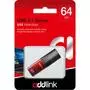 USB флеш накопитель AddLink 64GB U55 Red USB 3.0 (ad64GBU55R3) - 2